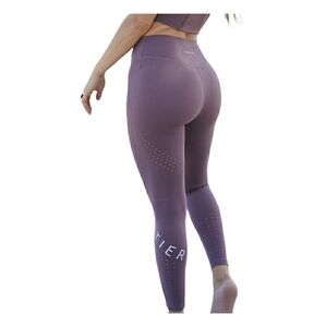 Tier Flow Leggings V2 In Mauve / Taupe Color Size Medium